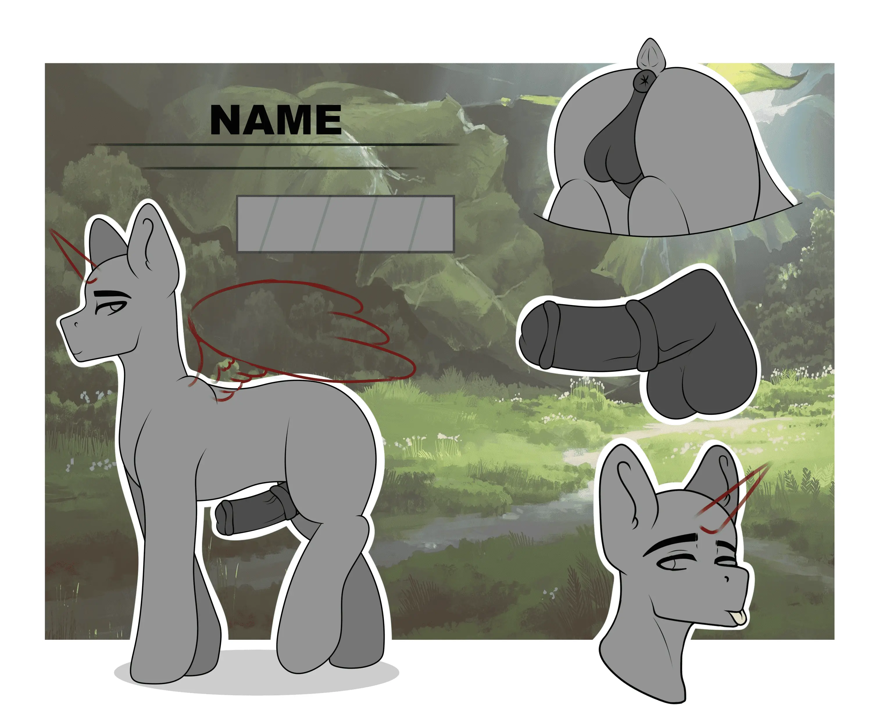 YCH Ref. Sheet example